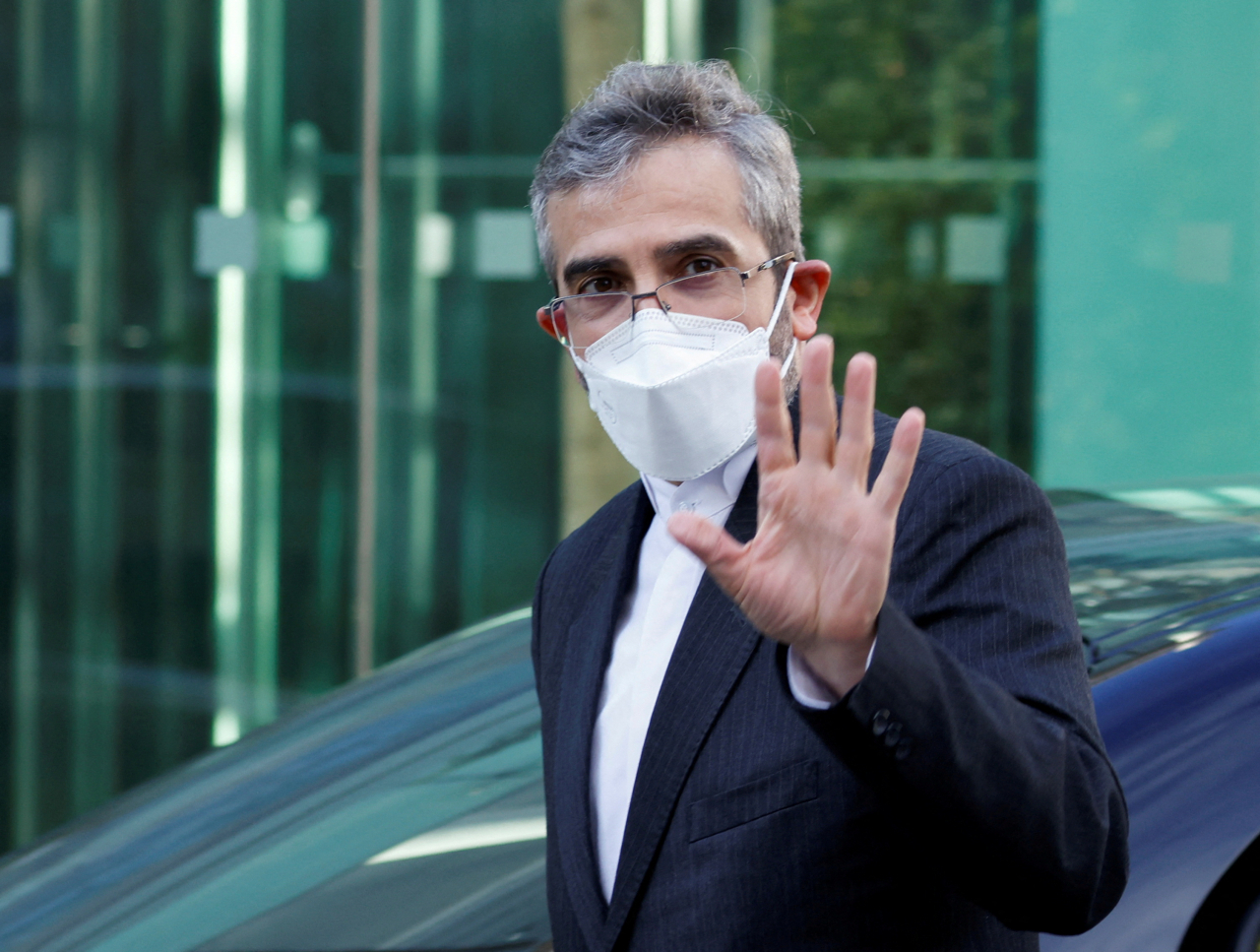 이란의 이란 핵합의(JCPOA·포괄적 공동행동계획) 협상단 대표 알리 바게리 카니 이란 외교부 정무차관. [로이터]