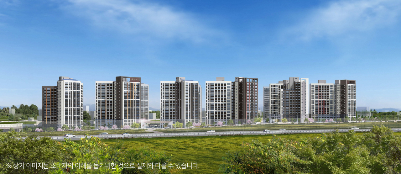 힐스테이트 원주 레스티지 투시도 [현대건설]