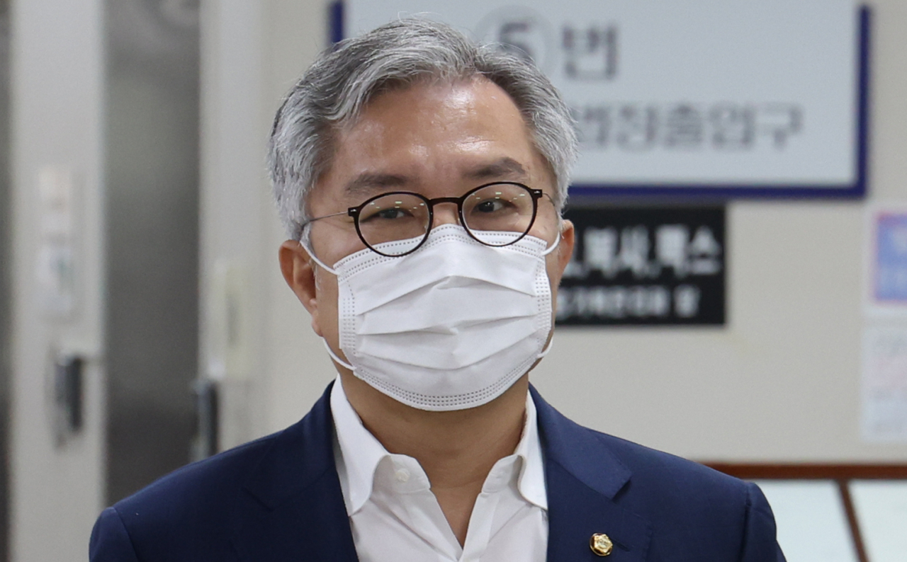 최강욱 민주당 의원. [연합]