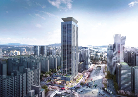 삼성물산이 수주한 서울 영등포구 여의도 사학연금 서울회관 조감도. [삼성물산]