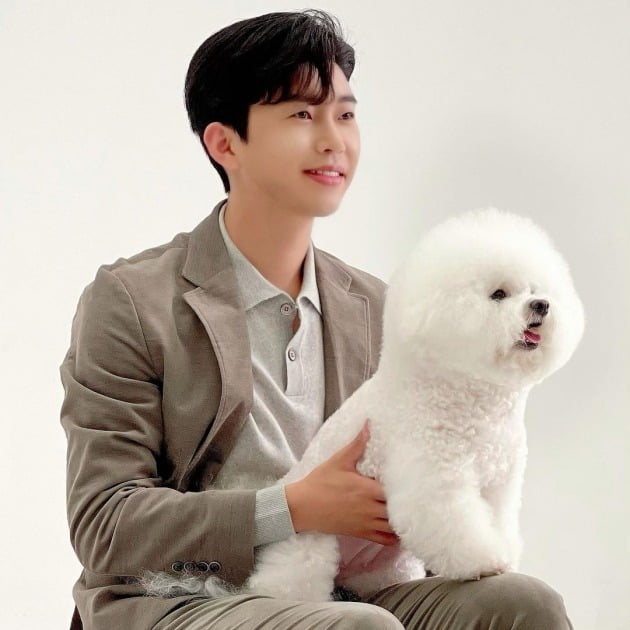 강아지와의 투샷. 임영웅이 개를 더 좋아하는지, 고양이를 더 좋아하는지 확인되지 않았는데, 이런 것을 논란으로 만드는 건 부질없다. 이번 임영웅 팬 연합커뮤니티의 기부는 개·고양이 등 모든 동물의 보호를 위한 물품들이다.