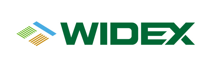 ‘위덱스(Widex) 입상수화제’ 로고