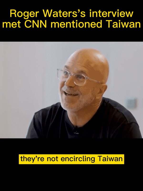 로저 워터스 CNN 인터뷰 동영상 일부. [Tiger Paw 유튜브채널]