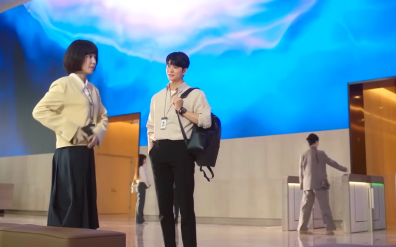 KT스튜디오지니와 에이스토리가 제작한 드라마 ‘이상한 변호사 우영우’의 한 장면. [ENA 유튜브]
