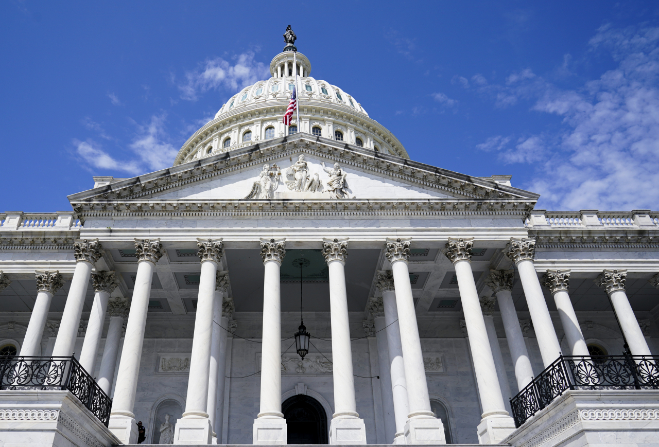 워싱턴D.C 미 의사당 전경. [AP]