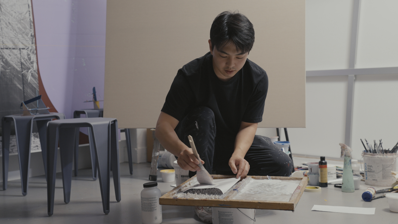 ‘88년생’ 이희준 작가는 ‘색면 추상’ 시리즈인 ‘어 쉐이프 오브 테이스트(A Shape of Taste)’와 ‘이미지 아키텍트(Image Architect)’ 작업으로 MZ 세대와 미술시장이 주목하는 작가로 성장했다. [국제갤러리 제공]