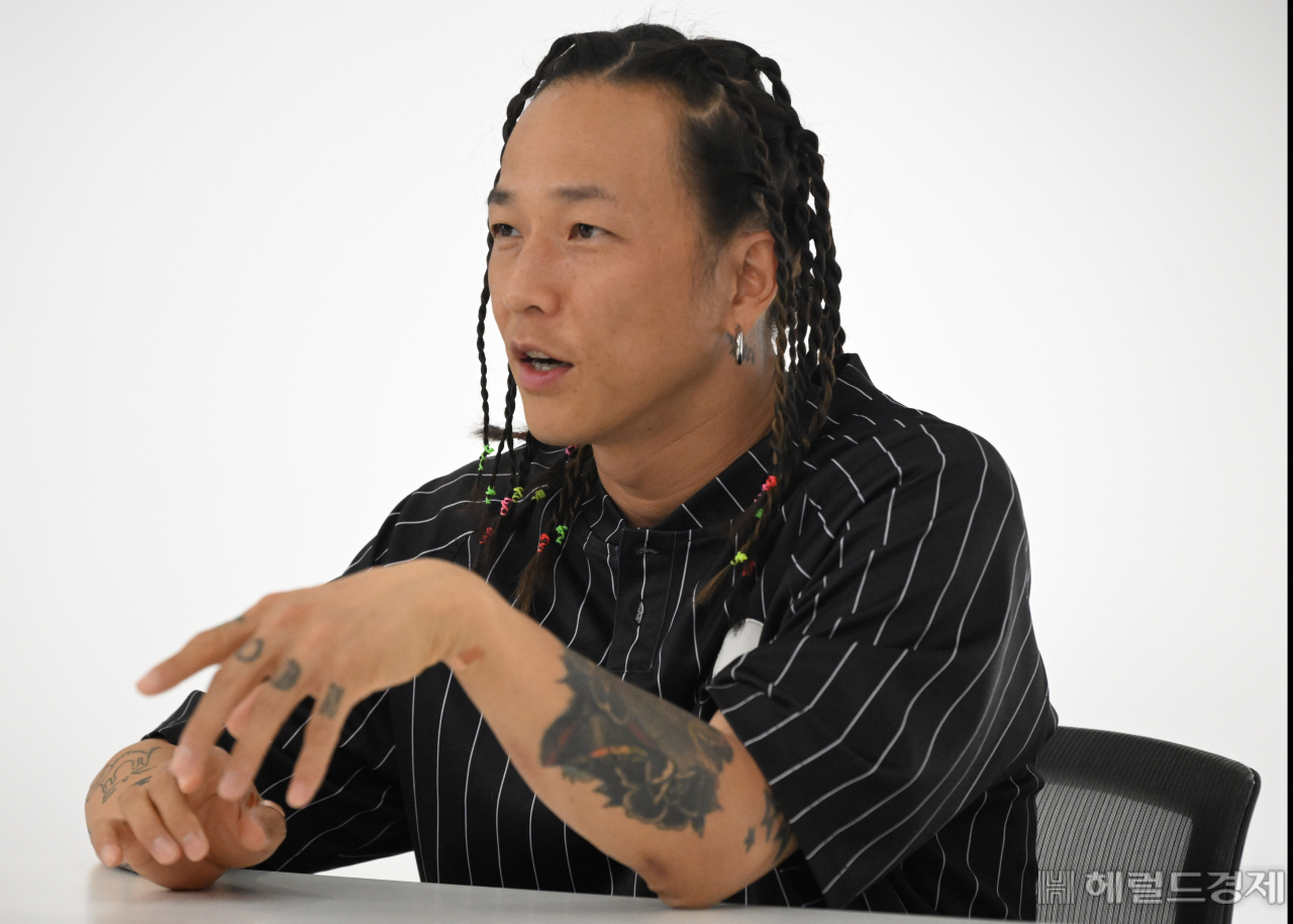 가수 겸 공연예술가 팝핀현준. 임세준 기자
