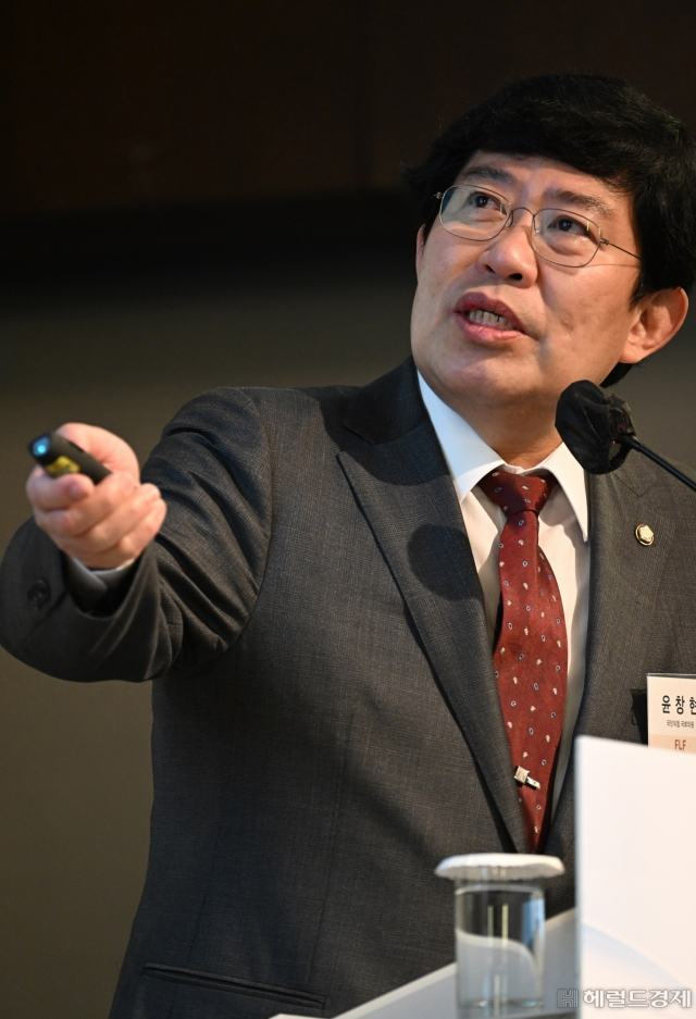 윤창현 국민의힘 디자털자산특별위원회 위원장. 임세준 기자