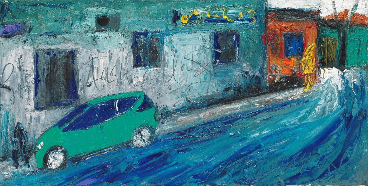 한희원 자바하시빌리 거리 2022 oil on canvas 40m
