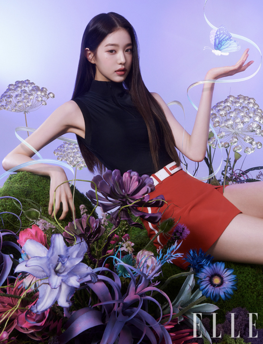 고스피어 화보 촬영을 한 아이브 장원영