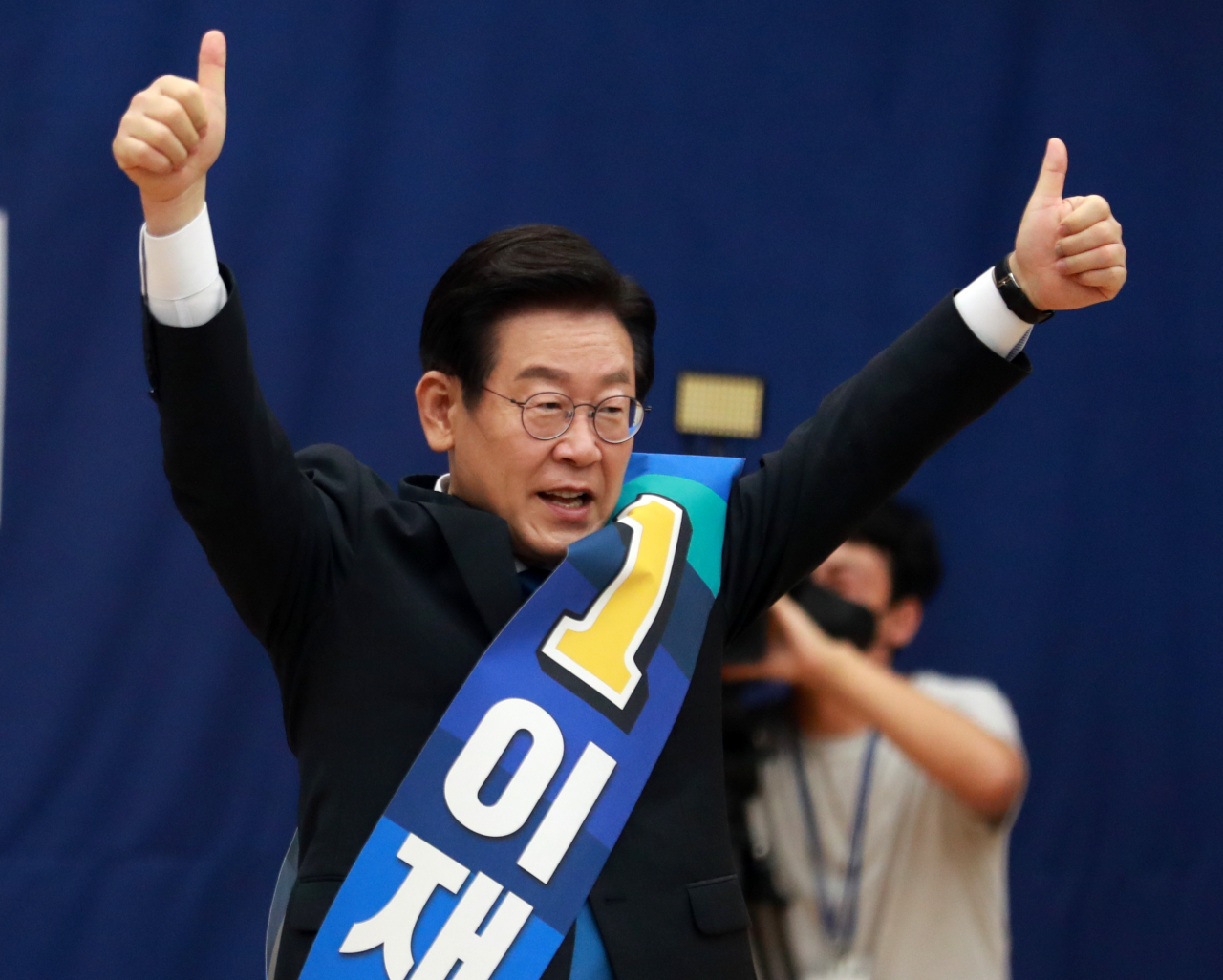 이재명 후보. [연합]