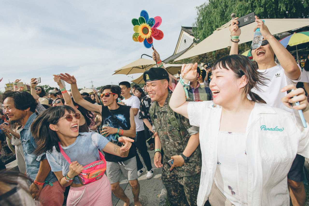 DMZ 피스트레인 음악 페스티벌 [피스트레인 제공]