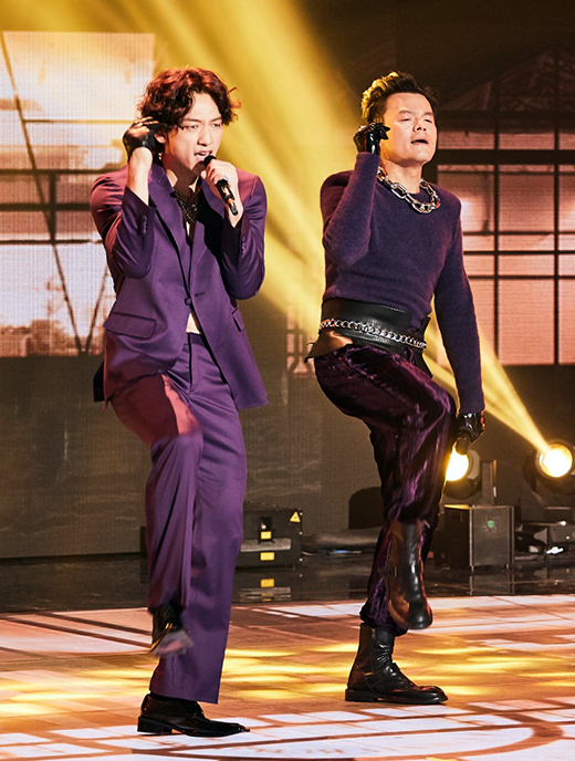 박진영과 비.
