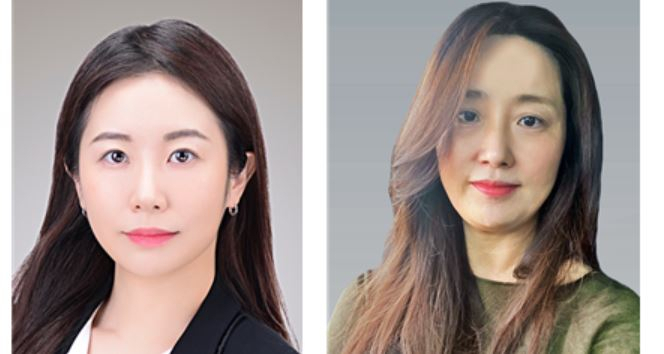 왼쪽부터 한지수 박사, 김주연 교수.[UST 제공]