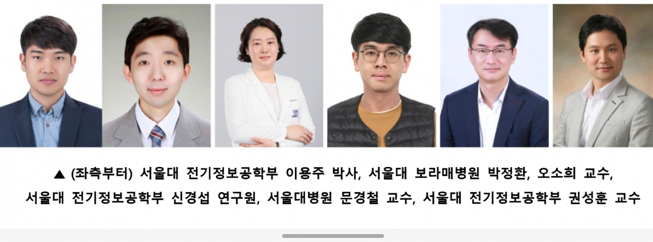 인공지능 딥러닝을 활용해 암 진단 지표를 개발한 서울대 공동연구팀의 모습 [서울대 제공]