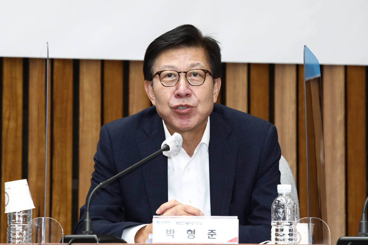 박형준 부산시장 [연합]