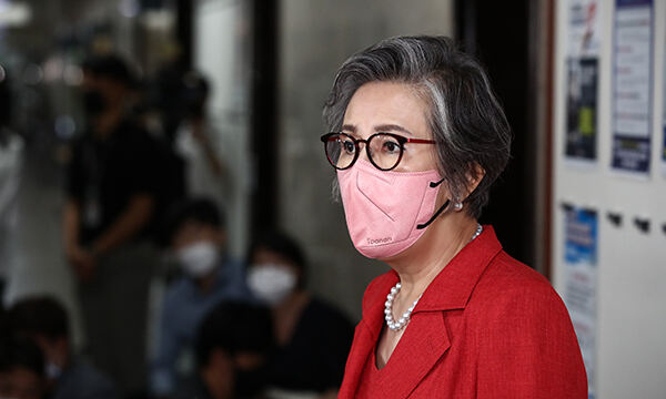 이양희 국민의힘 윤리위원회 위원장. [연합]