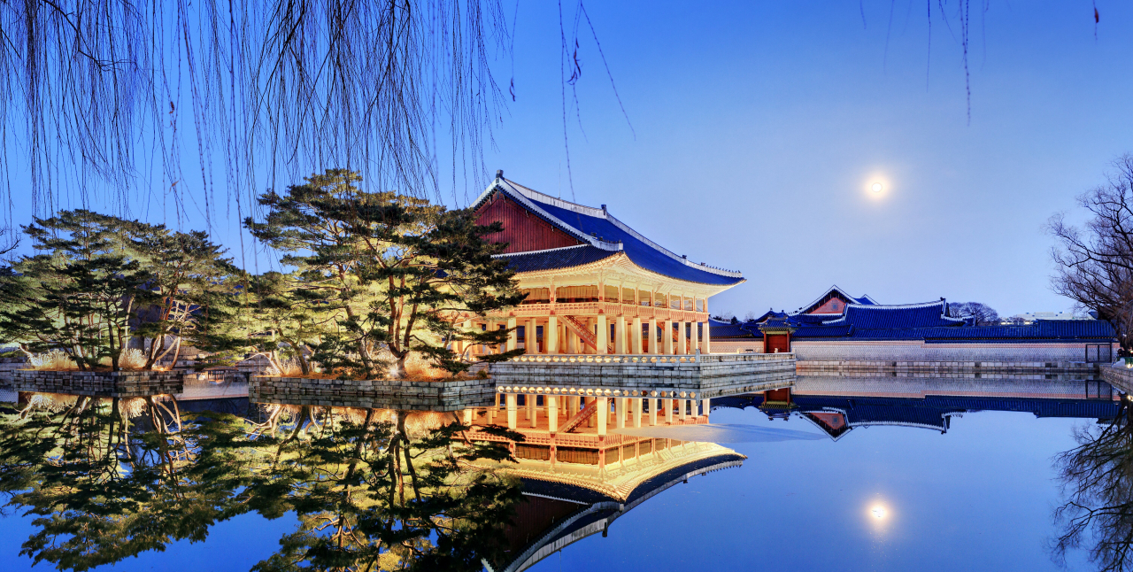 경회루의 밤 정취