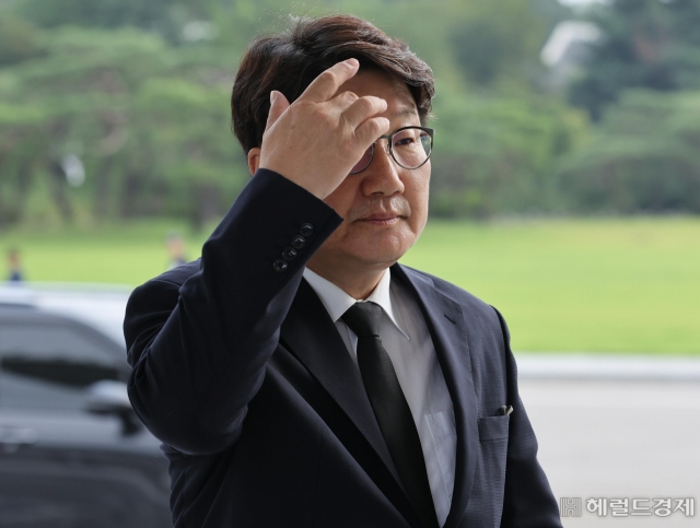 국민의힘 권성동 원내대표 [이상섭 기자/babtong@heraldcorp.com]
