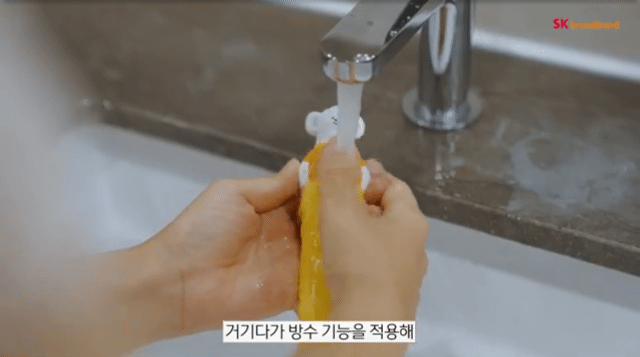 SK브로드밴드의 B tv 잼키즈 전용 놀이펜 ‘잼펜’ [SK브로드밴드 유튜브 캡처]