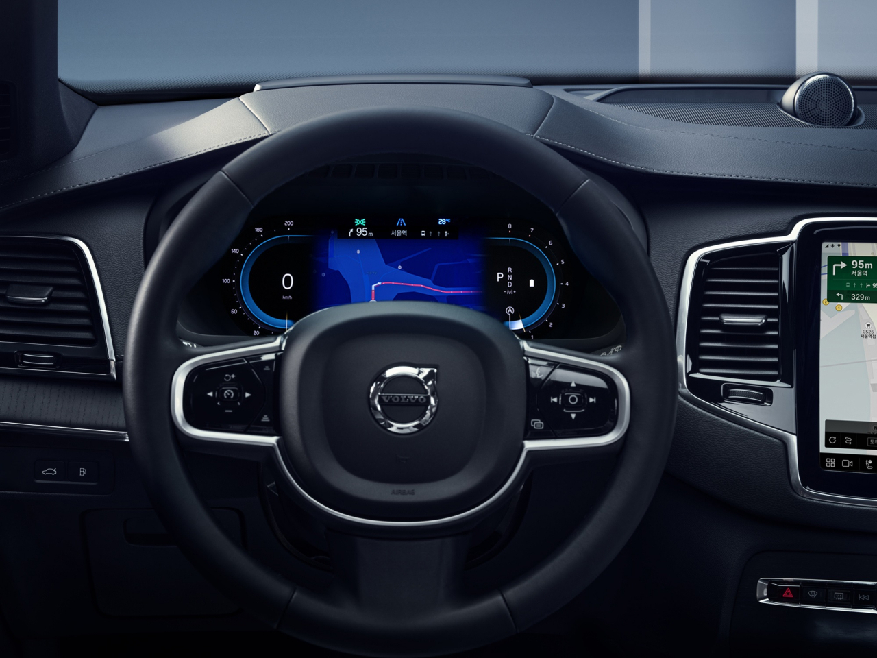 볼보 2023년식 XC90 실내. [볼보자동차코리아 제공]
