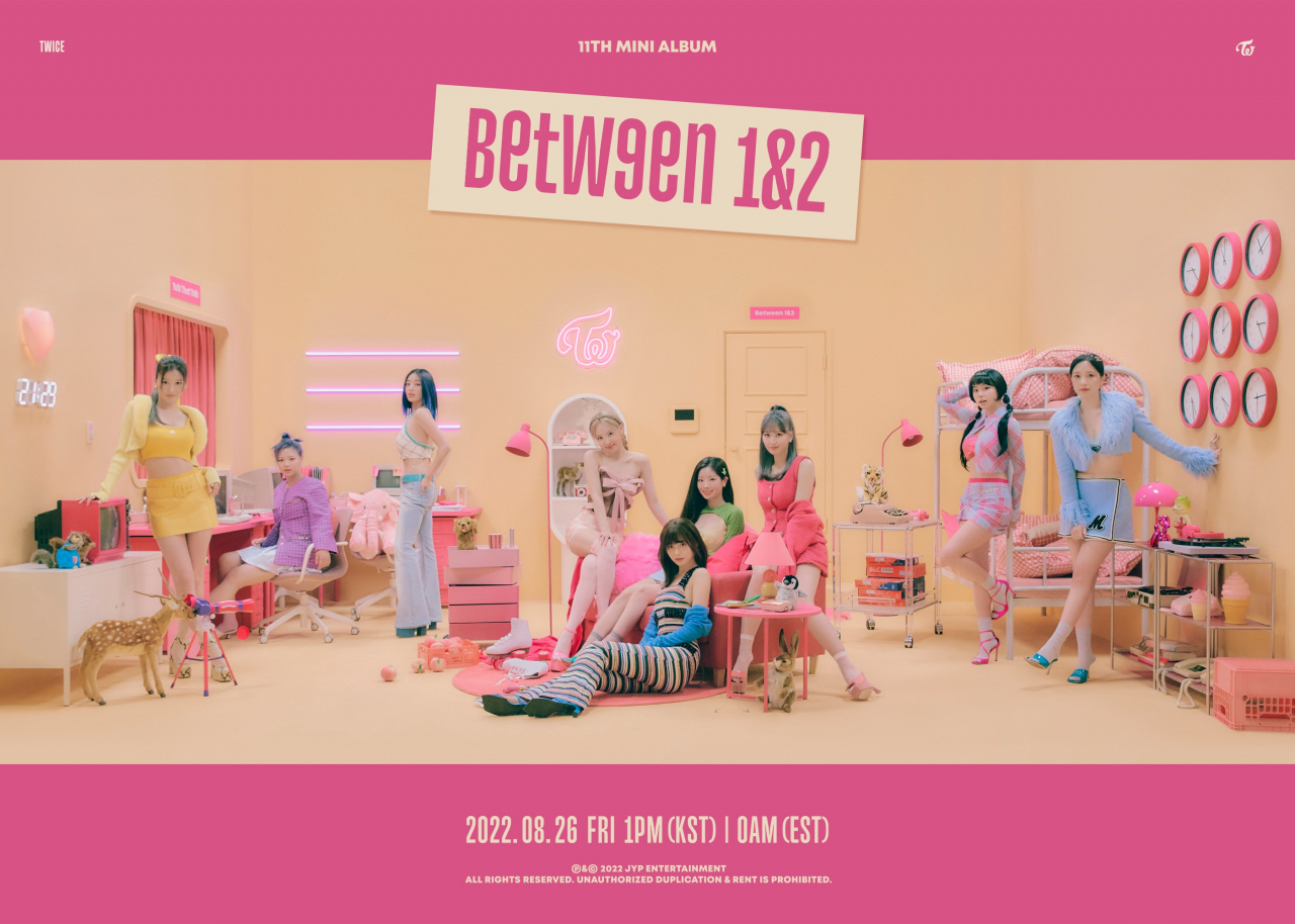 그룹 트와이스 [JYP엔터테인먼트 제공]