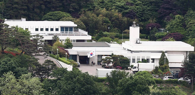 한남동 관저. [연합]