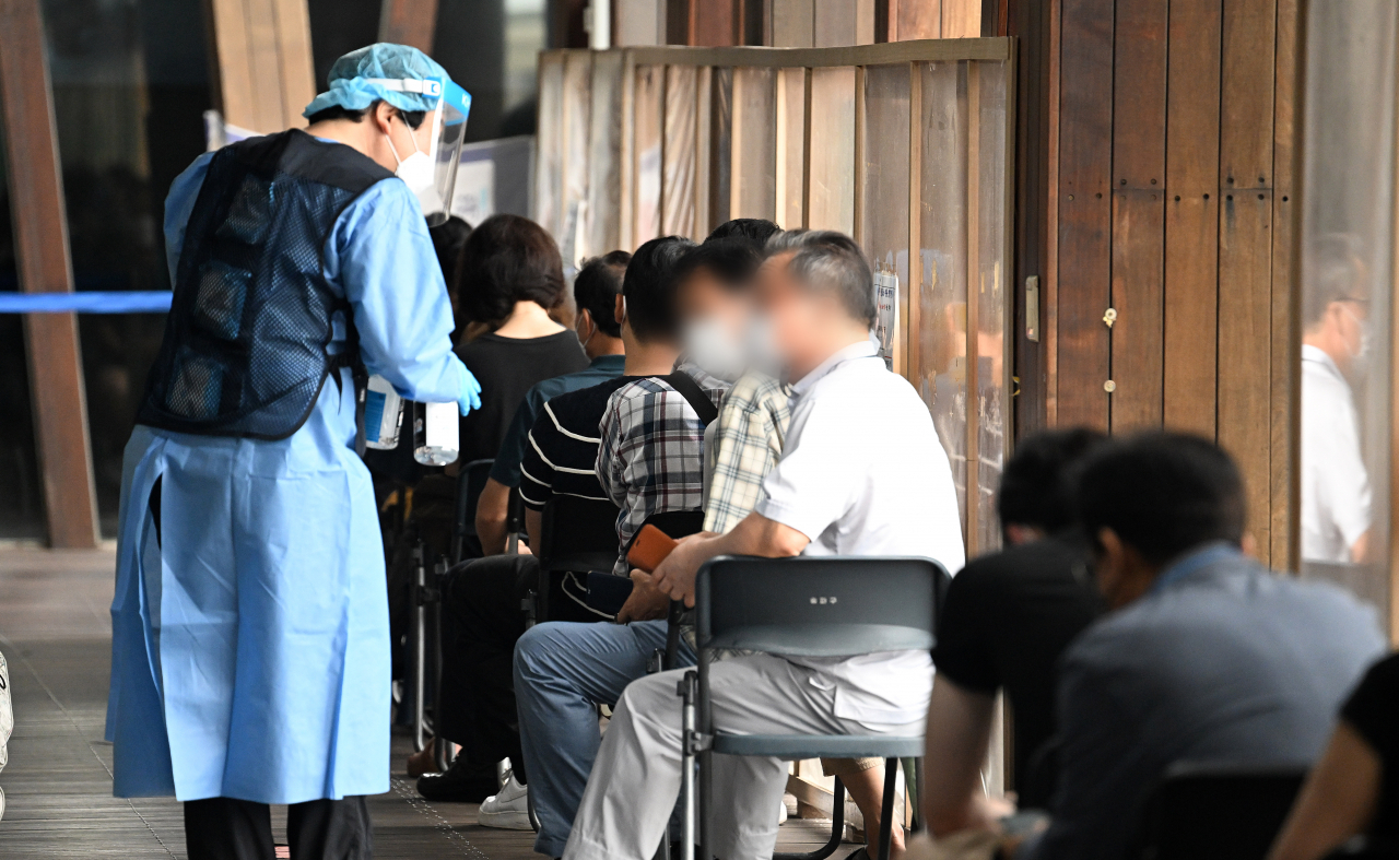 서울 송파구 보건소 선별진료소. 임세준 기자
