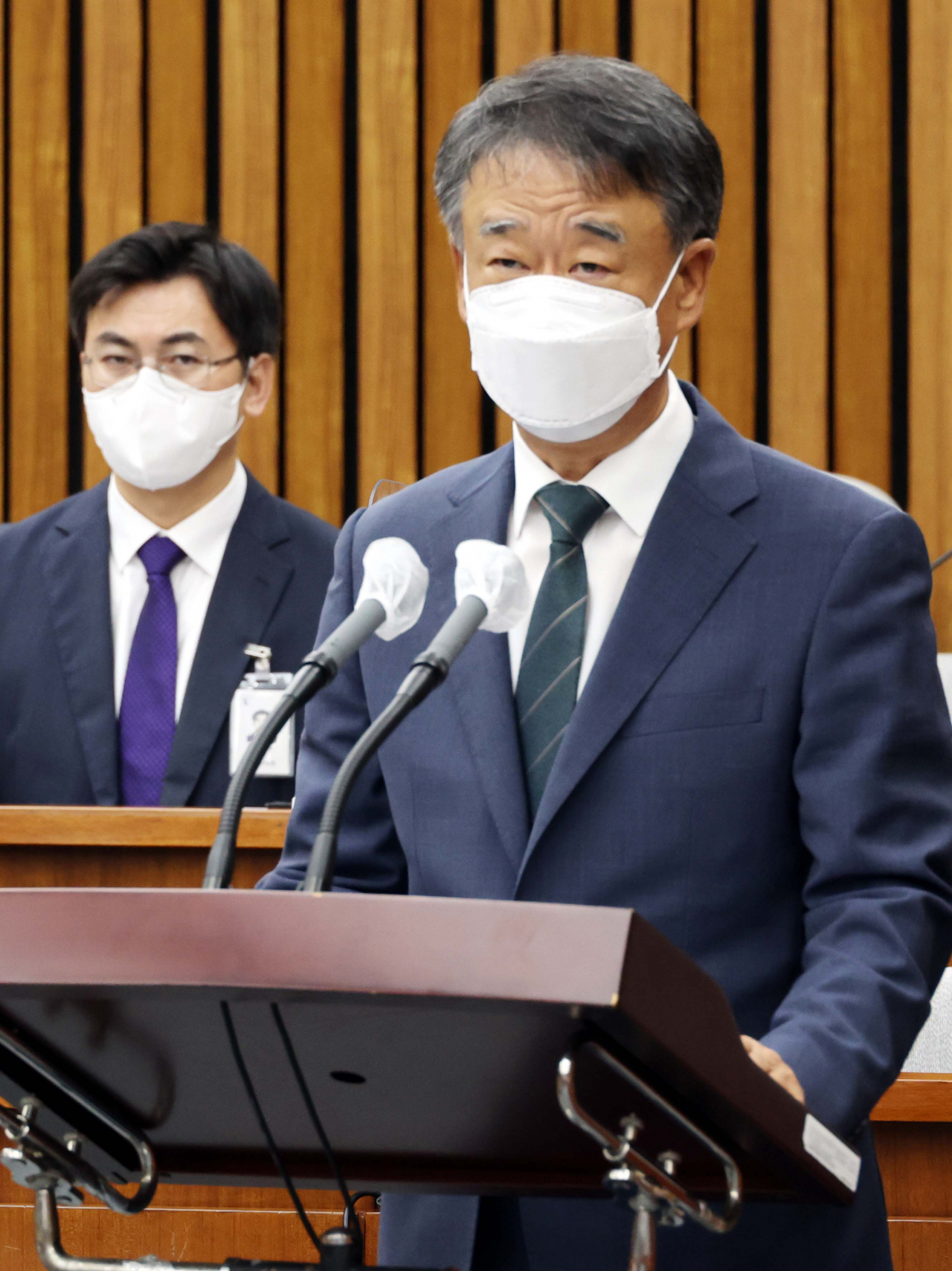 오석준 대법관 후보자. 이상섭 기자