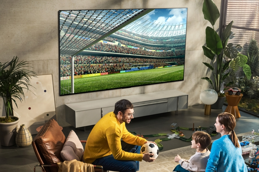 LG전자의 초대형 OLED TV인 ‘97형 올레드 에보 갤러리 에디션’. [LG전자 제공]