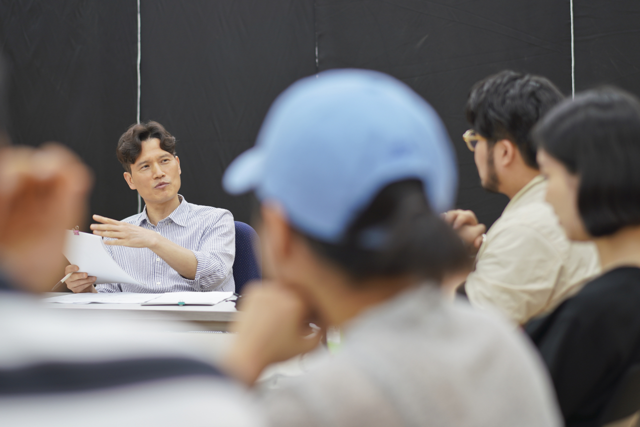 한승석 교수는 ‘작창가 프로젝트’에서 한승석 교수는 ‘실전 작창’의 트레이닝을 담당했다. [국립창극단 제공]