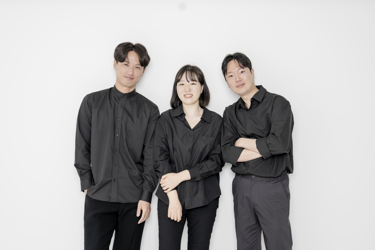 국립국악관현악단 지휘자 프로젝트에 선발된 이재훈, 정예지, 유숭산 [국립국악관현악단 제공]