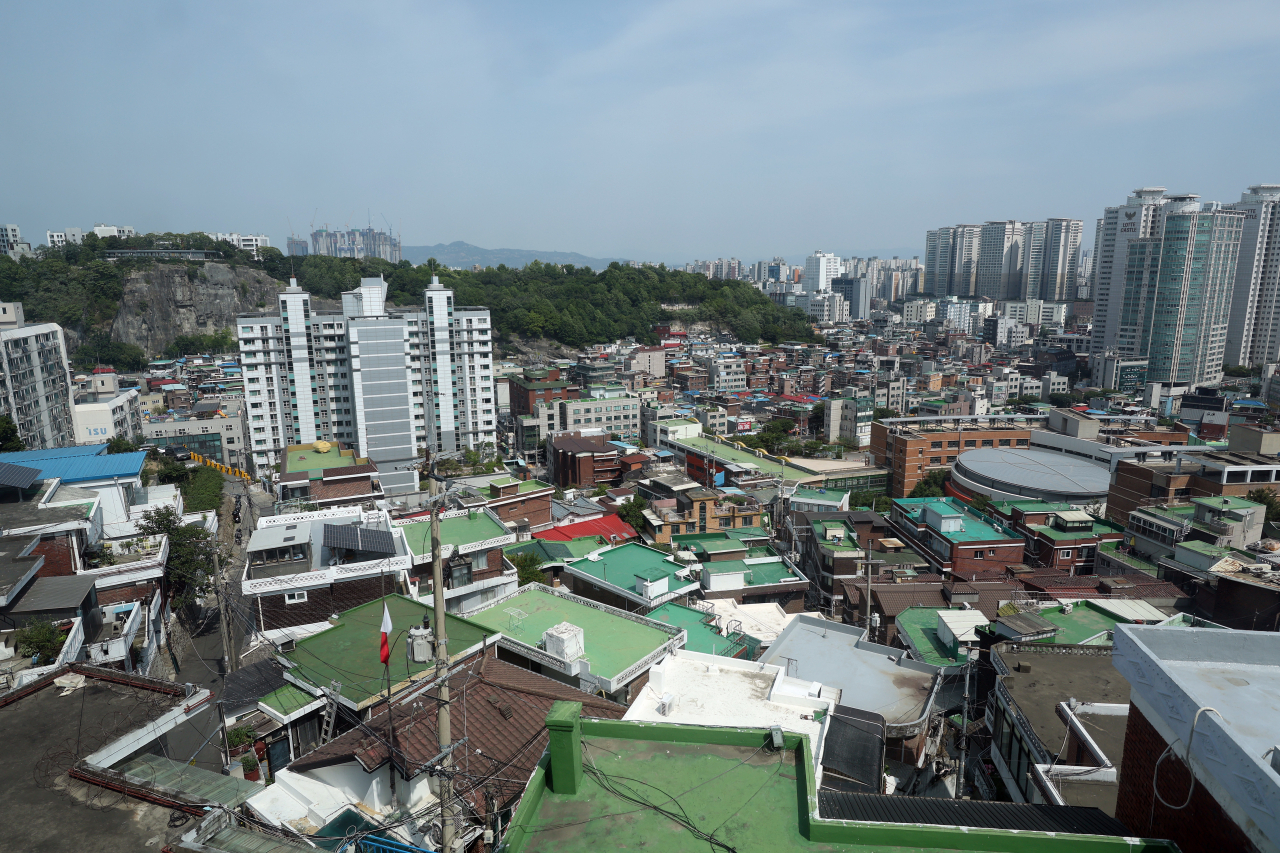 서울 종로구 창신동 일대의 모습. [연합]