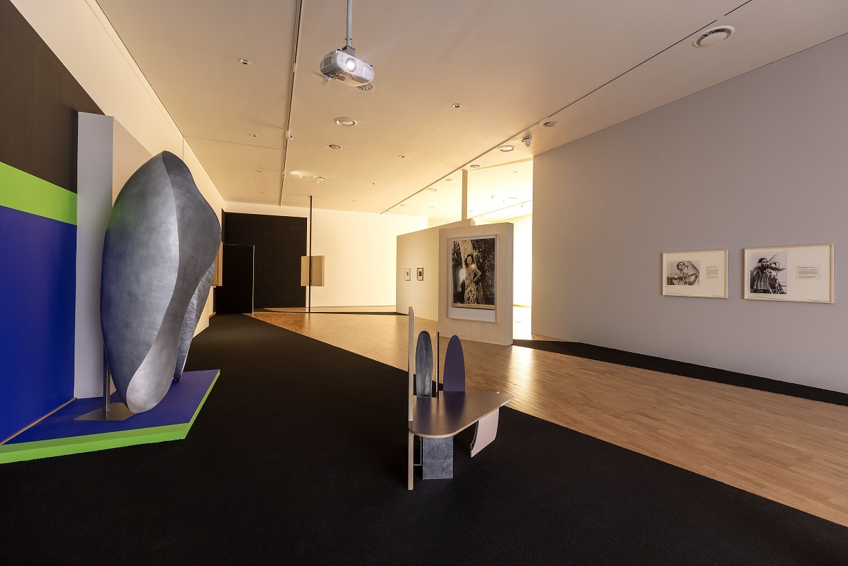 An installation view of “A Record of Drifting Across the Sea” (2022) at Museum of Contemporary Art, Busan, which is part of the Busan Biennale 2022 (Suin Kwon/Courtesy of the artist)
　