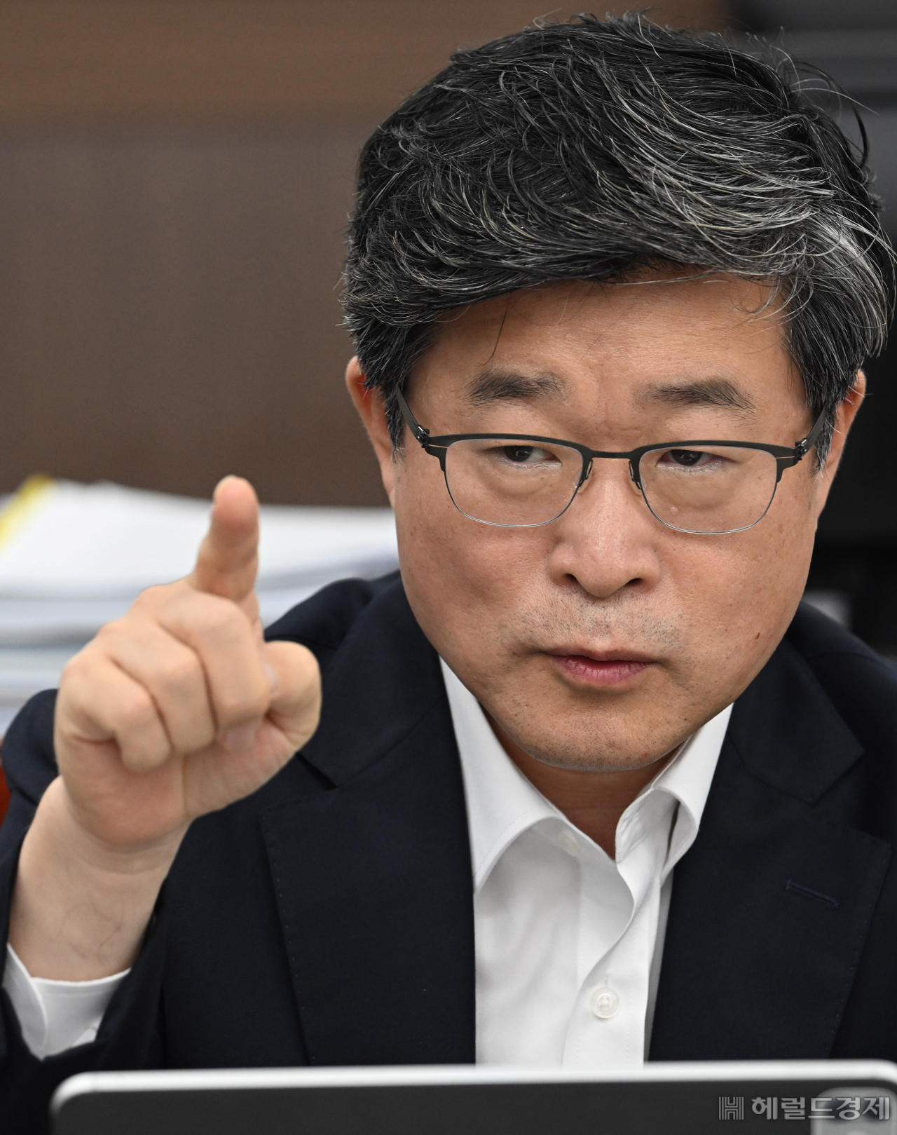 김길성 중구청장이 2일 서울 중구청 집무실에서 헤럴드경제와 인터뷰를 하고있다. 임세준 기자