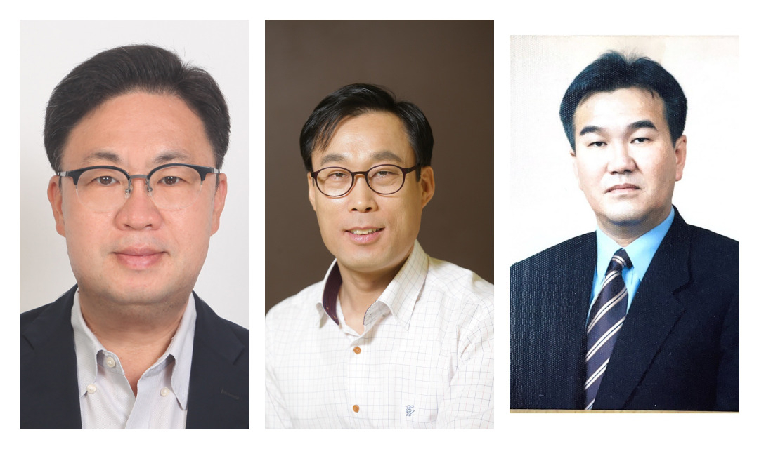 왼쪽부터 강권찬,김달수,김남수.