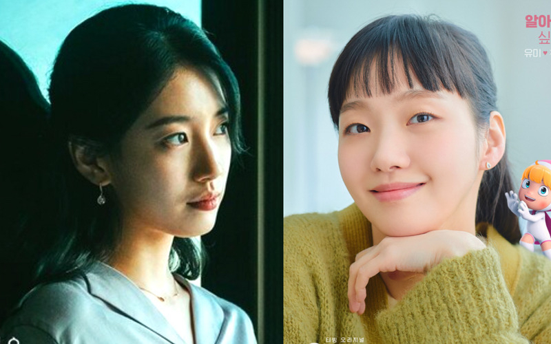 쿠팡플레이는 수지 주연의 드라마 ‘안나’(왼쪽)로, 티빙은 김고은 주연의 ‘유미의 세포들 시즌2’로 화제성을 입증하며 웨이브를 제쳤다.