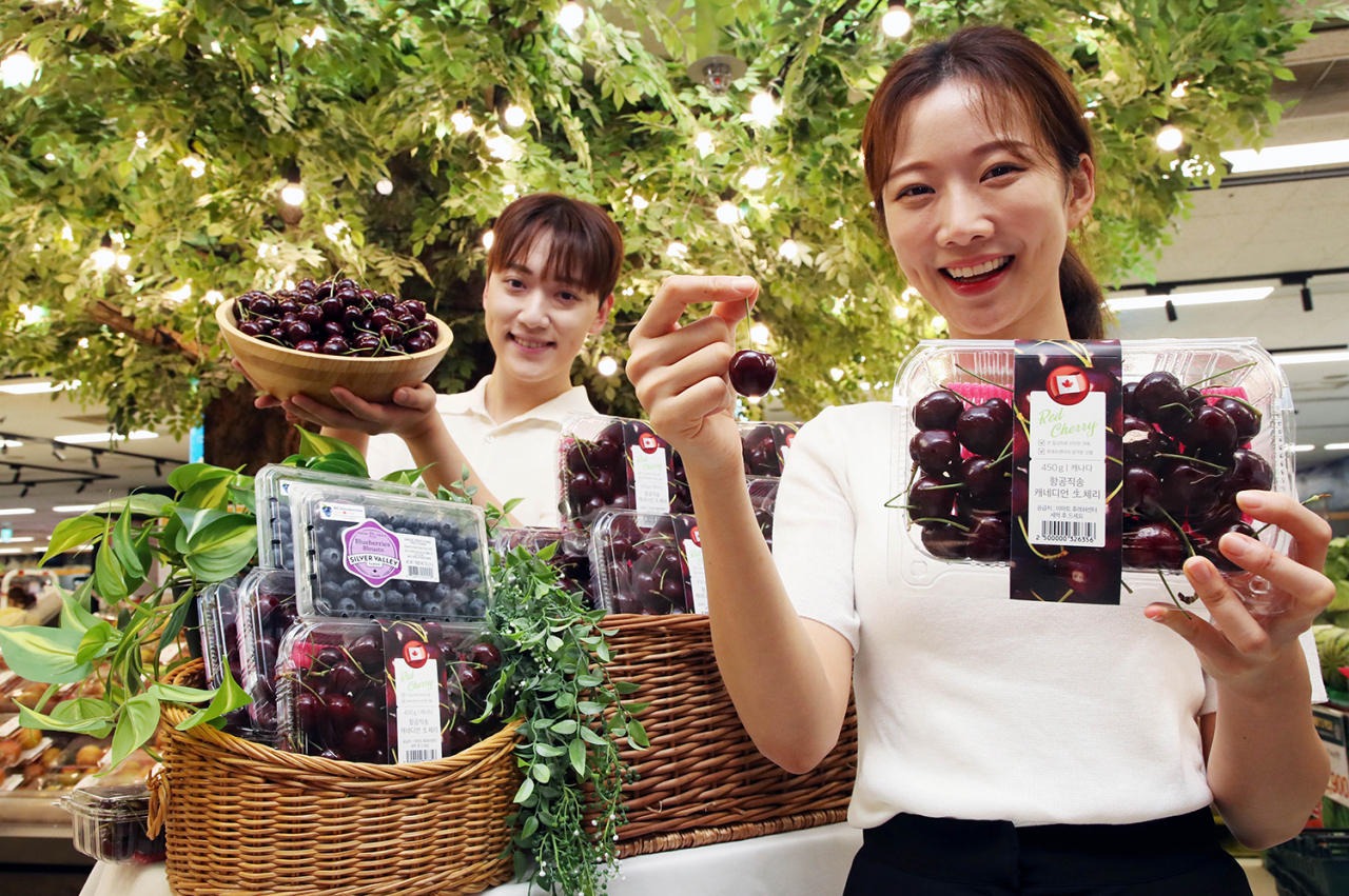 캐나다산 생체리 [신세계푸드 제공]