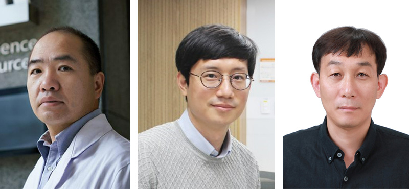 왼쪽부터 김홍인 교수(UST-KIGAM 스쿨), 김동형 교수(UST-KRISS 스쿨), 김지헌 교수(UST-KASI 스쿨).[UST 제공]