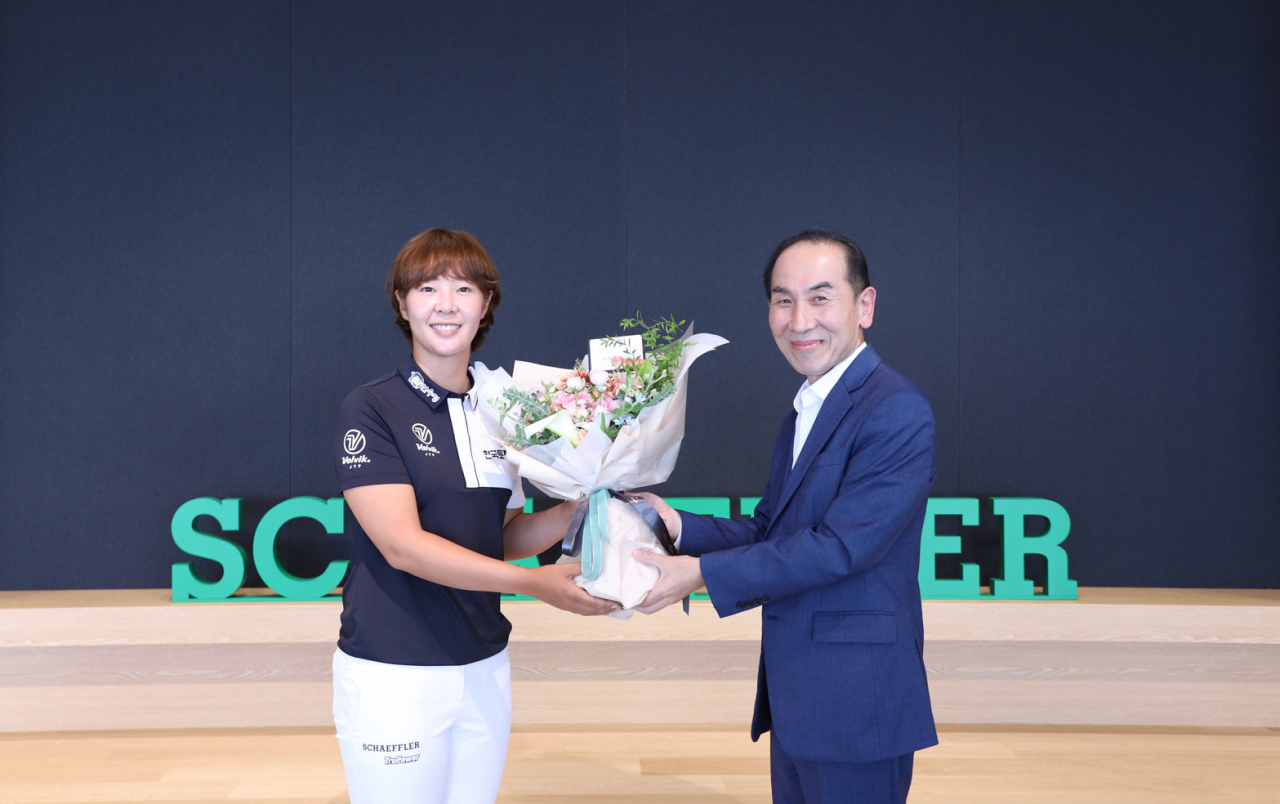 셰플러코리아가 박지영과 스폰서 계약을 맺었다.