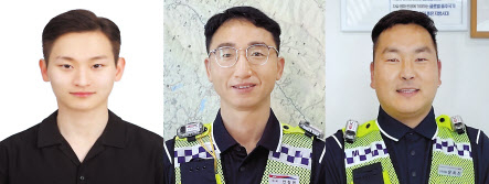 표세준(왼쪽부터) 씨, 안창영 씨, 문희진 씨. [LG그룹 제공]