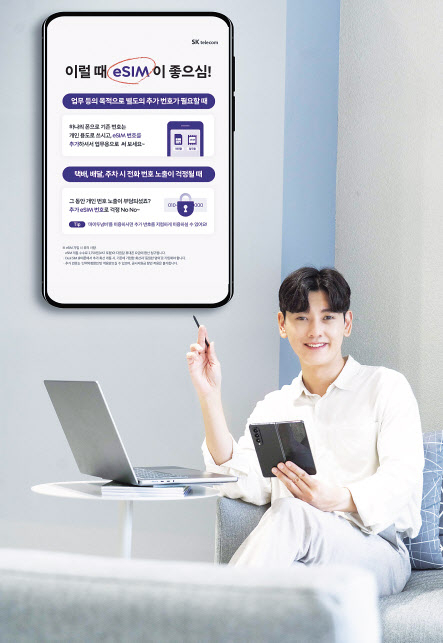 SK텔레콤이 듀얼심(Dual SIM) 스마트폰 이용 고객들을 위한 공유형 요금제 ‘마이투넘버’ 서비스를 8일 출시했다. 월 8800원에 ▷음성 모회선 공유 ▷문자 기본제공 ▷데이터 250MB+모회선 공유(소진 시 최대 400kbps)를 제공한다. [SK텔레콤 제공]
