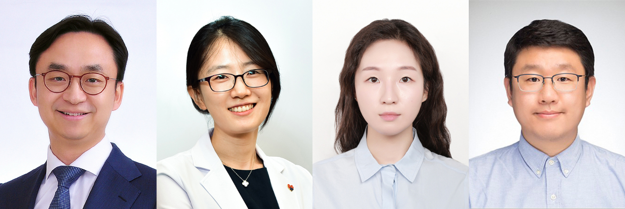 [사진 왼쪽부터] 서울대병원 최의근 교수·이소령 교수·한민주 임상강사, 숭실대 한경도 교수