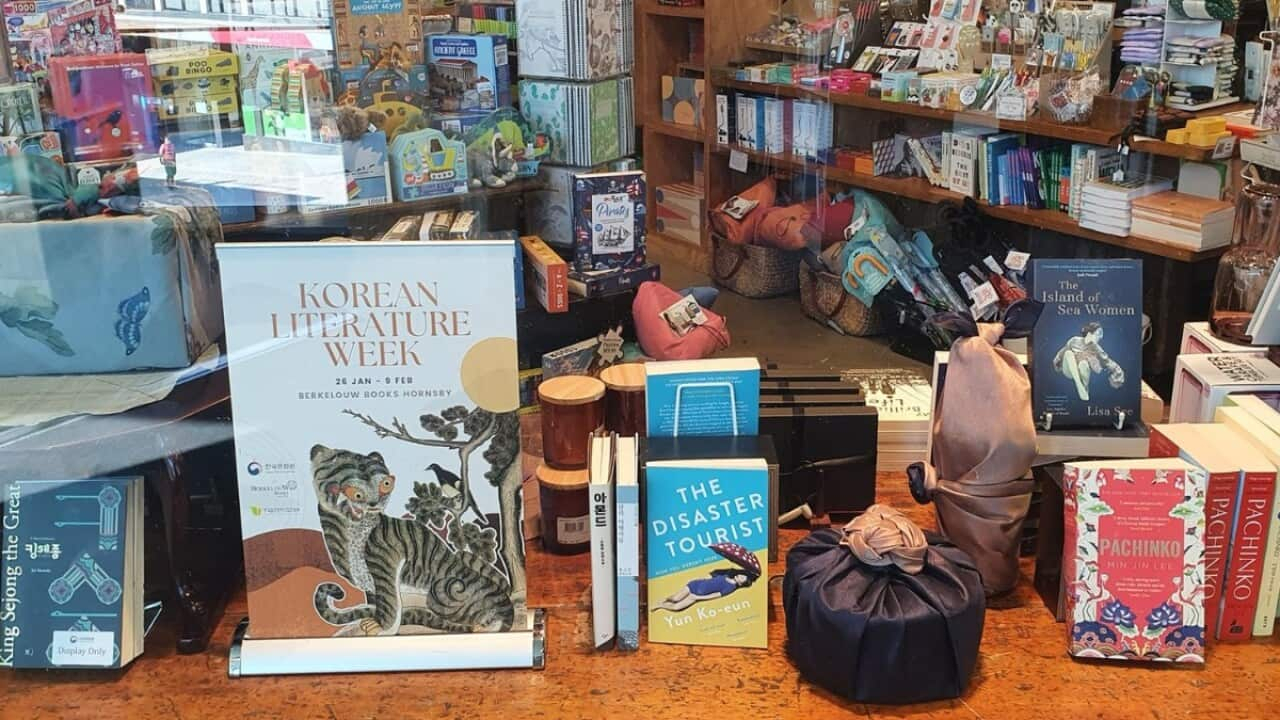 Korean books are on display at a bookstore in Australia during last year's K-book fair. (MCST)