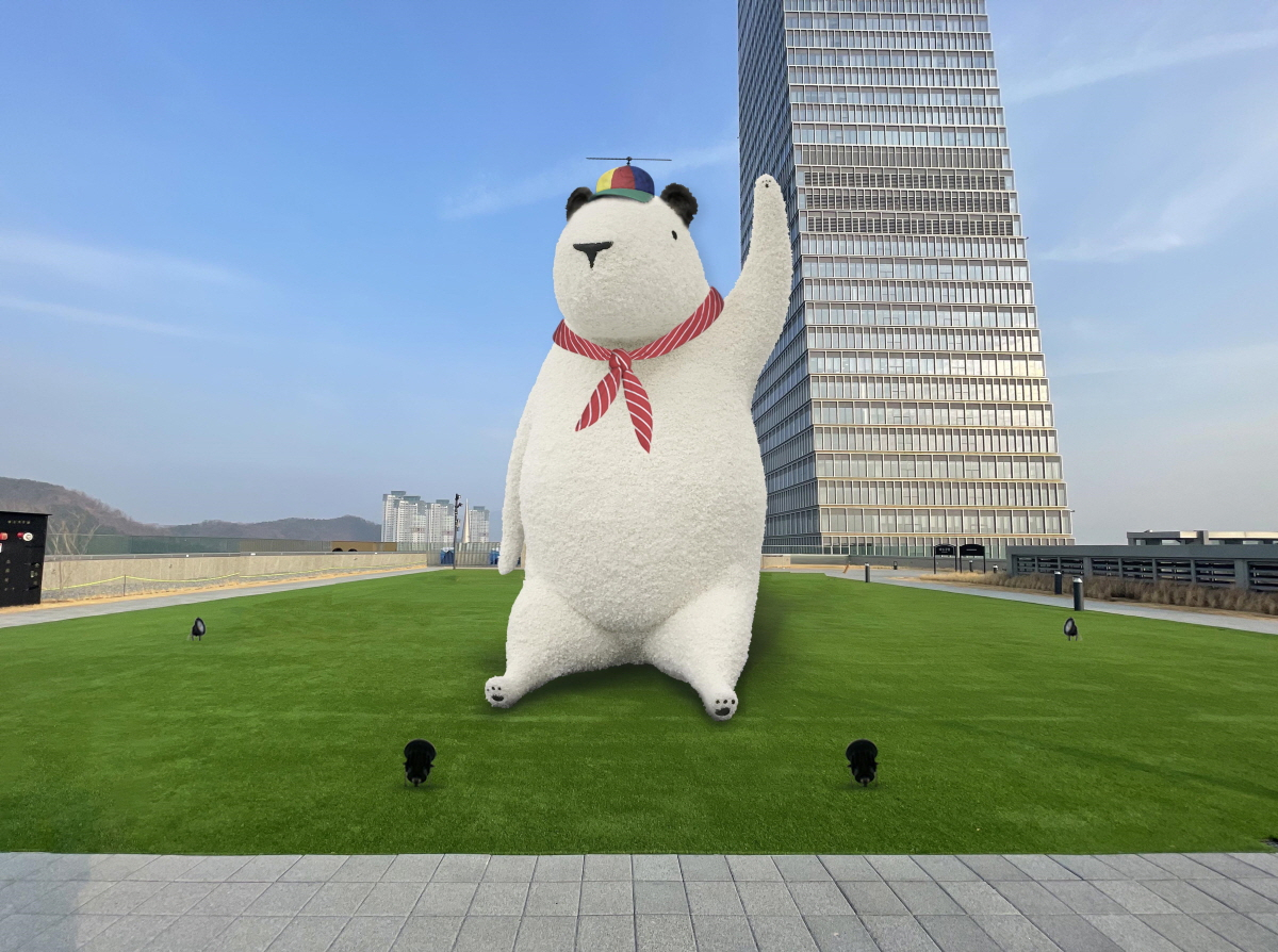 대전신세계 초대형 푸빌라 벌룬 [신세계백화점 제공]