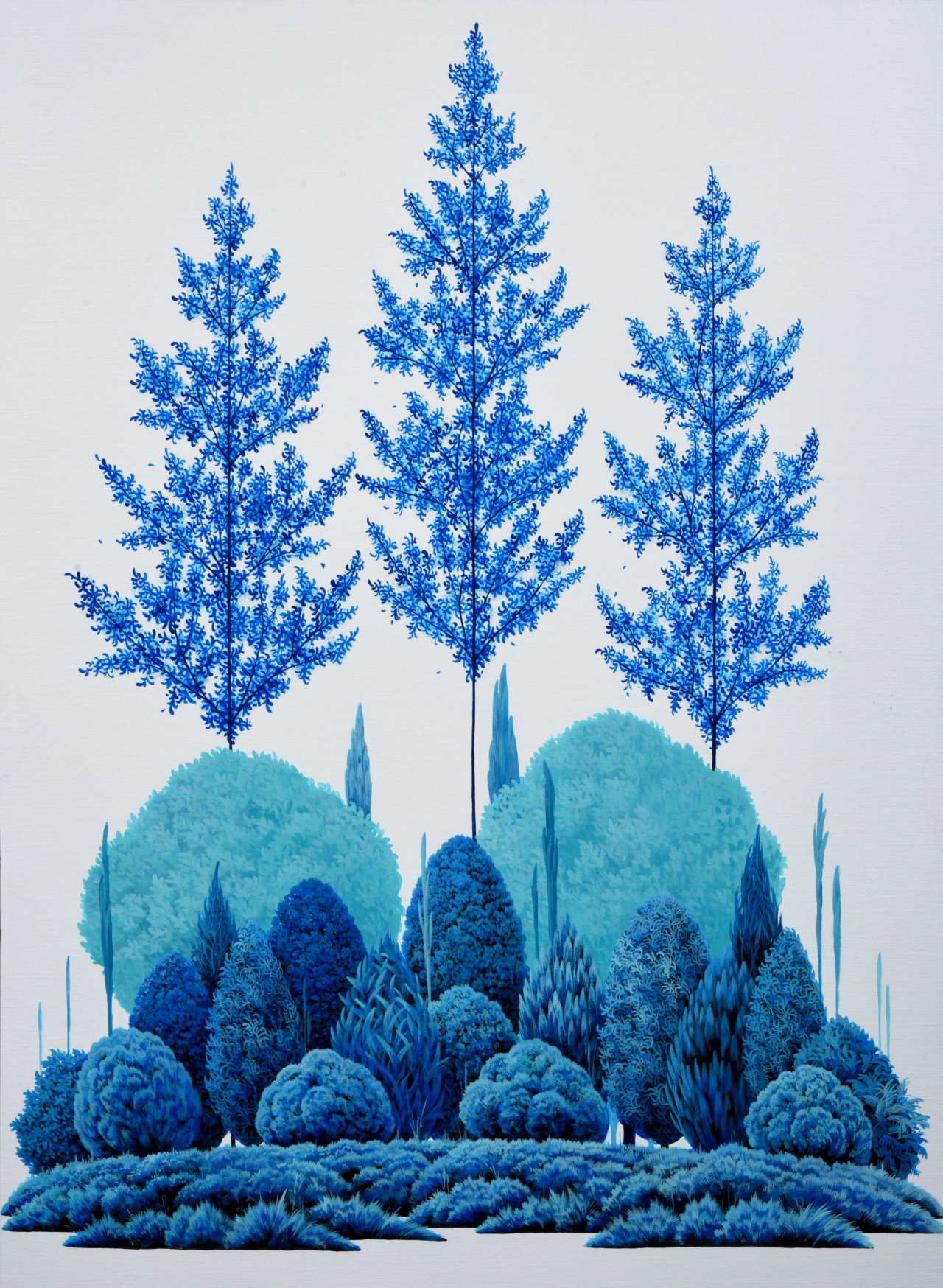 정영환, Mindscape, 103&times;73cm, 캔버스에 아크릴, 2022 [사진=헤럴드아트데이 제공]