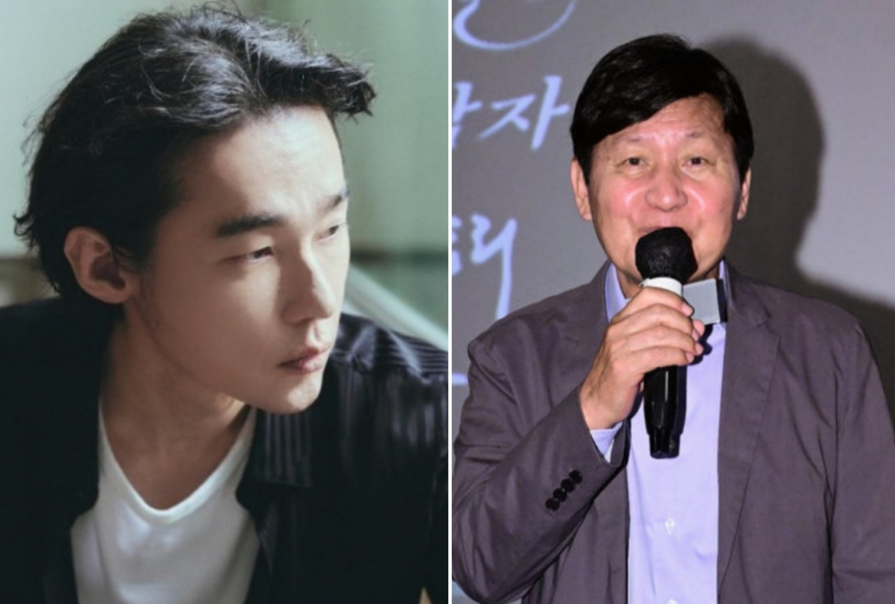 작가 허지웅(왼쪽), 배우 안성기 [인스타그램·OSEN]