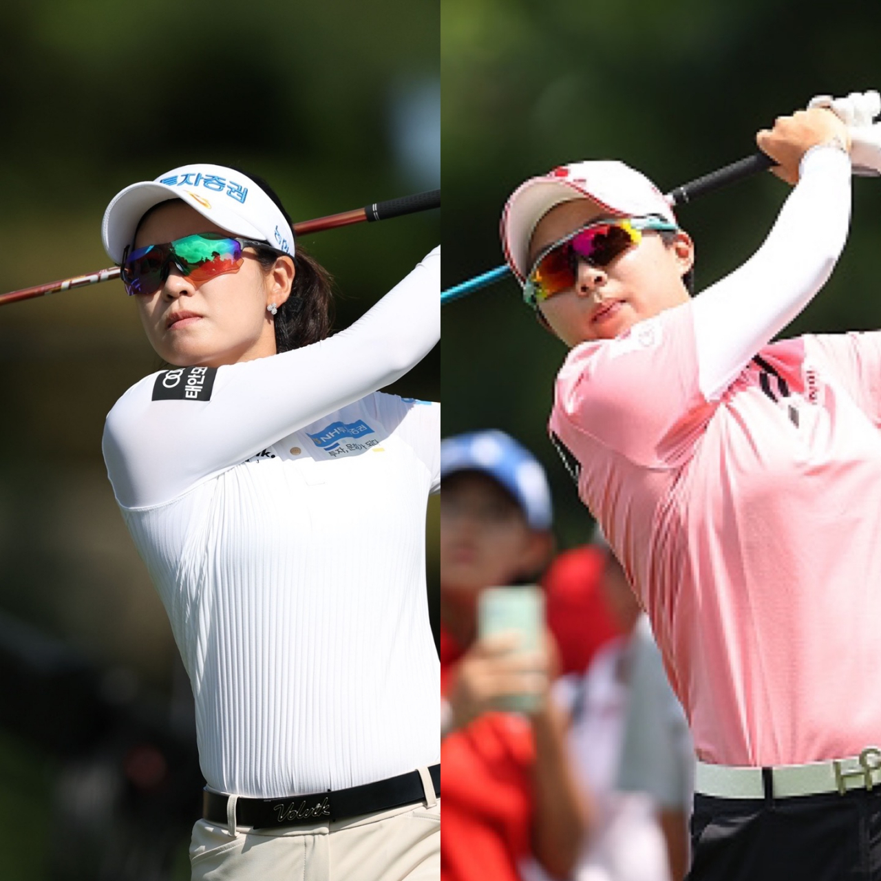 박민지(왼쪽), 김효주 [KLPGA 제공, 게티이미지]