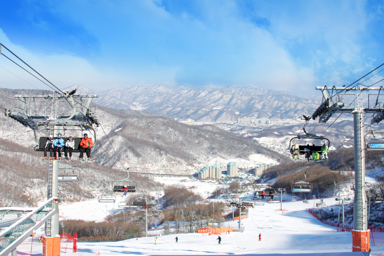 곤지암의 겨울