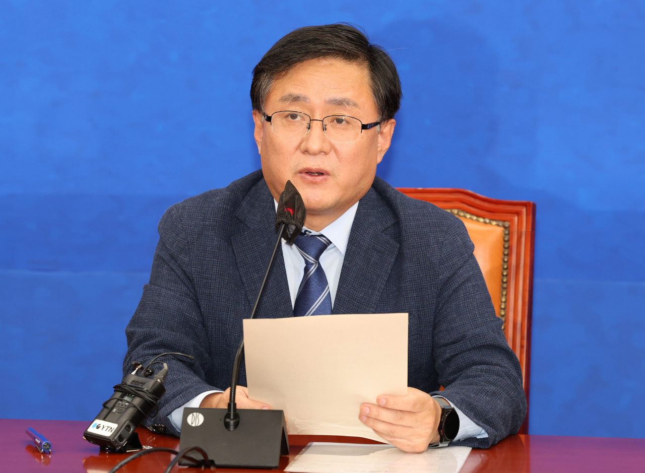 더불어민주당 김성환 정책위의장[연합]